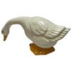 Image 2 : Large 1980s Glazed Ceramic Goose - 18" long x 8" tall
