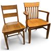 Image 1 : Solid Oak Chairs: Henderson Students Chair and Office Specialty Manufacturing Office Chair