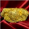Image 3 : 22KT Gold Embossed High Relief Chinese Wedding Bangle by Chow Tai Fook Jewelry