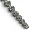 Image 7 : 5.095 CTW Diamond 18KT White Gold Bracelet by Chow Tai Fook Jewelry - Total weight: 11.75 grams