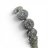 Image 8 : 5.095 CTW Diamond 18KT White Gold Bracelet by Chow Tai Fook Jewelry - Total weight: 11.75 grams