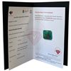 Image 5 : 6.67 CT Natural Brazilian Emerald Gemstone -  (Octagon  Cut - 13.15mm x 10.42mm x 5.98mm) * Includes