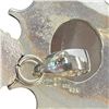 Image 4 : 4 Gemstone Cabochon Pendants Stamped .925 (Lapis Lazuli & Rose Quartz) - Largest Pendant is 28mm x 4