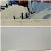Image 4 : Jacques Poirier Ltd Edition "Sérénité Hivernale" (Winter Serenity)  #104/480 (27" x 23" framed)