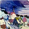 Image 5 : Jacques Poirier Ltd Edition "Sérénité Hivernale" (Winter Serenity)  #104/480 (27" x 23" framed)