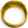 Image 3 : 24 KT Gold Chinese Double Happiness Wedding Bangle Cuff Bracelet by Chow Tai Fook - 28mm wide with 2