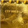 Image 4 : 24 KT Gold Chinese Double Happiness Wedding Bangle Cuff Bracelet by Chow Tai Fook - 28mm wide with 2
