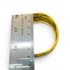 Image 6 : 24 KT Gold Chinese Double Happiness Wedding Bangle Cuff Bracelet by Chow Tai Fook - 28mm wide with 2