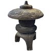 Image 2 : Concrete Pagoda Garden Sculpture - 16" tall x 16" diameter - Very heavy to ship
