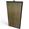 Image 3 : 4 Panel Folding Screen Featuring Hand Painted Egrets and Reeds On Paper Stamped With Red Monogram -