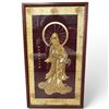 Image 1 : Framed 3D Depiction of Guan Yin Bodhisattva (20" x 35")