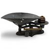 Image 1 : Vintage Cast Iron Mercantile Balance Scale by Burrow, Stewart & Milne Co. with Weights - Manufacture