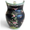 Image 3 : Antique Large Copeland Spode "Tokio" Jug with Peacock Design - Rare Black Finish Circa: 1857 (12" ta