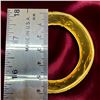 Image 6 : 24 KT Gold Double Happiness Chinese Wedding Bangle by Chow Tai Fook Jewelry- 40mm wide