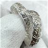 Image 2 : 18 KT White Gold Huggie Earring by Chow Tai Fook Jewelry  - 3.6mm wide x 9.8mm diameter