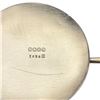 Image 3 : 4 Silver Plated English Hukin & Heath 3.5" Ladles & 10 Thai Silver Repousse Offering Cups