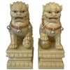 Image 5 : Vintage Japanese Musical Jewelry Box with Keys & 5 Carved Foo Dragon Figures (Music box is 5" x 7" x