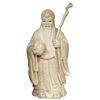 Image 2 : Group of 4 Resin Chinese Gods - The Chinese Three Star Gods (Fu Lu Shou), and The 10" Laughing Buddh