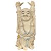 Image 4 : Group of 4 Resin Chinese Gods - The Chinese Three Star Gods (Fu Lu Shou), and The 10" Laughing Buddh