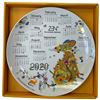 Image 2 : 7 New in Box Zen Porcelain Chinese Zodiac Calendar Plates - 2020-2025 - There are two 2020