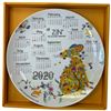 Image 3 : 7 New in Box Zen Porcelain Chinese Zodiac Calendar Plates - 2020-2025 - There are two 2020