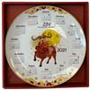 Image 7 : 7 New in Box Zen Porcelain Chinese Zodiac Calendar Plates - 2020-2025 - There are two 2020