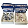 Image 1 : 2 New Sets of 10 Chinese Ceramic Rice Bowls with Traditional Jingdezhen Porcelain Designs