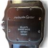 Image 6 : 1990s Galbée Watch with Cartier Santos de Cartier Logo - Model: 987901- 29mm stainless steel case, s