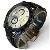 Image 5 : Carrera Automatic Watch with TAG Heuer Logo (WJ1110-0)  Swiss Quartz Watch with Leather Strap - 39mm