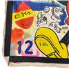 Image 4 : Pop Art 44" X 44" "Mickey Mouse" Painting in the Style of Jibar Signed Sana