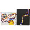 Image 1 : Pair of Acrylic on Canvas Unsigned Original Works 20x16"