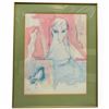 Image 1 : Theodore C. Polos Untitled Silkscreen, LEP 21/200 (C. Mid-20th Century) 31x25"
