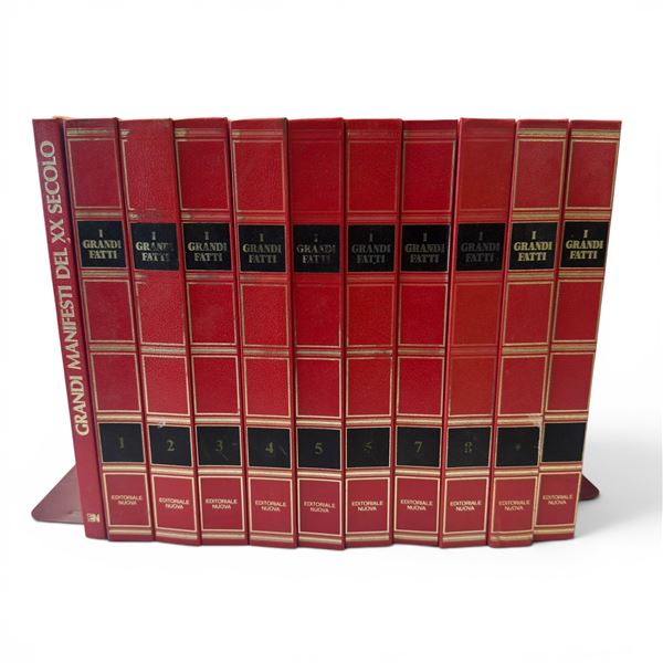 I Grandi Fatti - 11-volume Decorative Art & Historical Portfolio Set, Editoriale Nuova