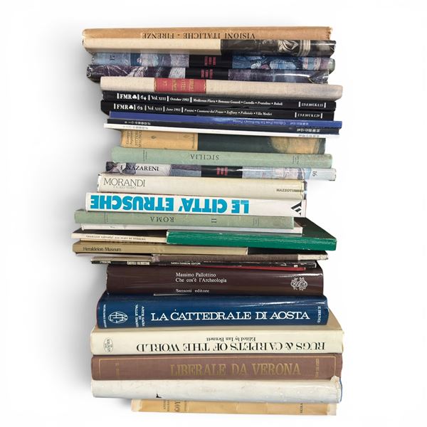 Italian Art & Cultural Studies Book Stack - Art Monographs, Regional History & Periodicals
