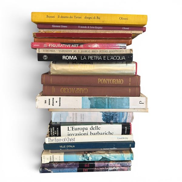 Mixed Art & Cultural Studies Collection - Italian Art, History, Literature & Illustrated Monographs