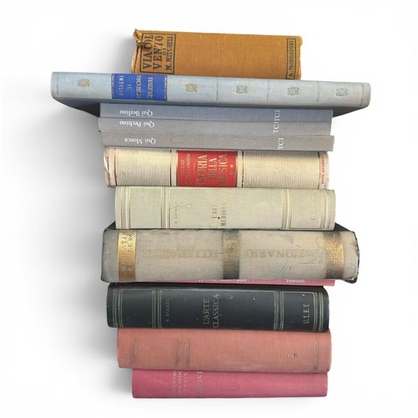 Italian Cultural & Art-History Collection - Literature, Travel, Classical Art & Language Volumes