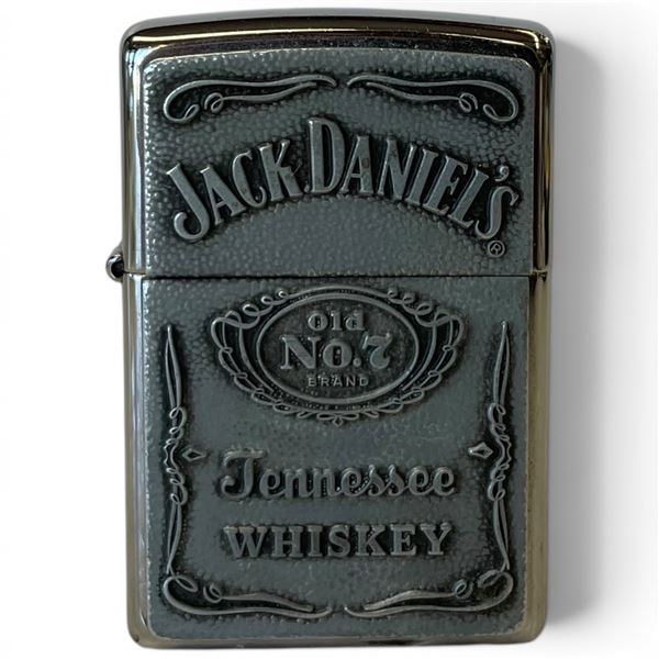 Zippo "Jack Daniels" Lighter - Stamped Zippo E 12