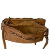 Image 2 : Costanza Rota Woven Leather Crossbody Bag & Fossil Brown Leather Purse - Preowned - Woven bag is 3"