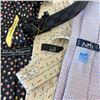 Image 2 : Group of Belts, Ties, Belt Buckle and Purse - Glittering evening purse, belts with XL & Ferragamo bu