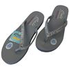 Image 3 : New in Box Pair of Skechers "Cali" Silver Yoga Foam Sandals - Size 10
