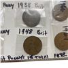 Image 2 : 15 Vintage British Large Pennies - 1898 - 1967
