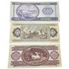Image 2 : 3 Vintage Hungarian Forint Bank Notes - 1989 (50 and 100 Forint) and 1990 (500 Forint)
