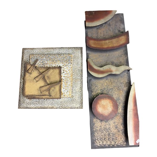 2pc - Ceramic Modern Wall Art