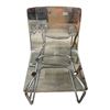 Image 1 : 2 Clear Acrylic IKEA Tobias Modern Style Chair w/ Chrome Legs