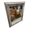 Image 1 : Silver Framed Mirror - 41x51"