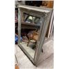 Image 2 : Silver Framed Mirror - 41x51"