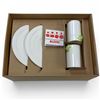 Image 1 : 1 New Il Caffe Alessi Espresso Sets - 2 Cups and Saucers per Set  - New in Box
