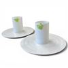Image 3 : 1 New Il Caffe Alessi Espresso Sets - 2 Cups and Saucers per Set  - New in Box