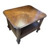 Image 1 : Vintage Oak Table w/ Drawer. -27x22x21"