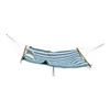 Image 1 : Genuine Pawleys Island Rope Hammock with Stiped Pad and Original Pillow